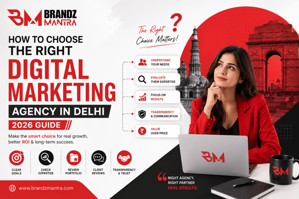 How to Choose the Right Digital Marketing Agency in Delhi (2026 Guide)